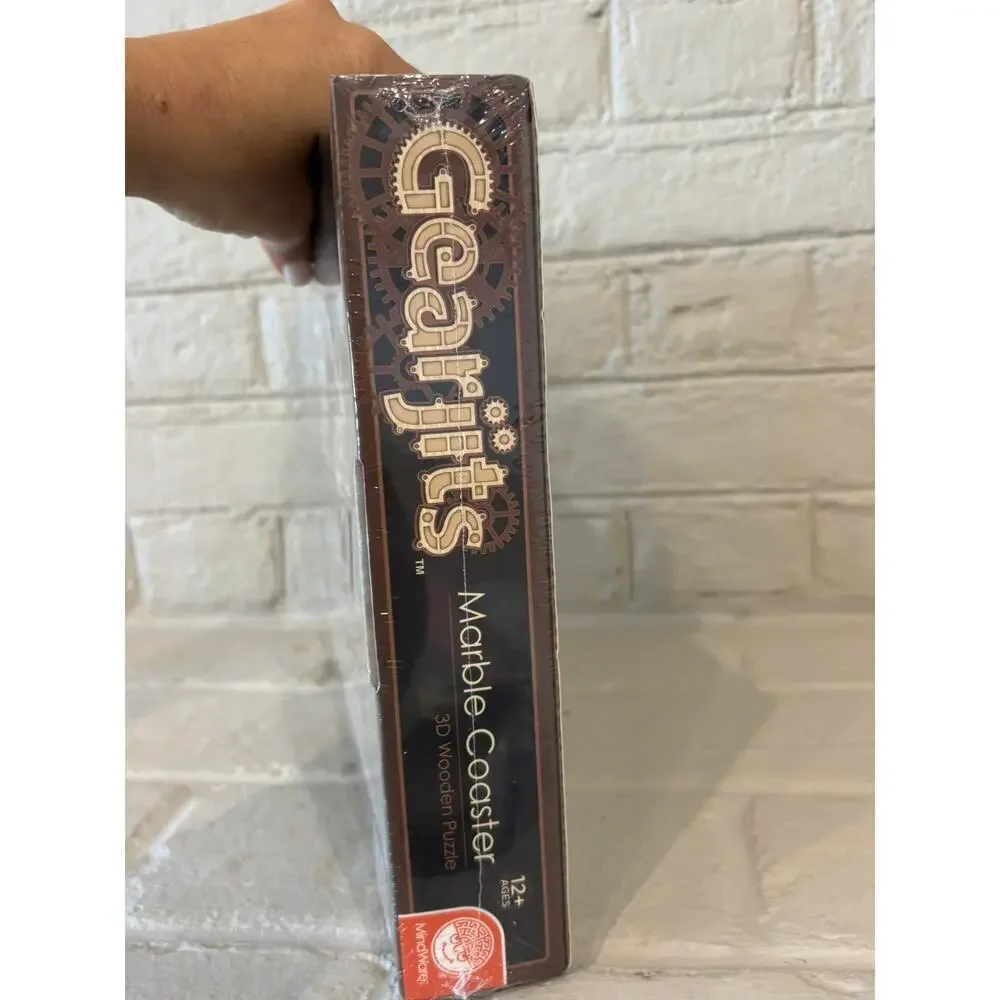 Mindware Gearjits Marble Coaster 3D Wooden Puzzle New Sealed